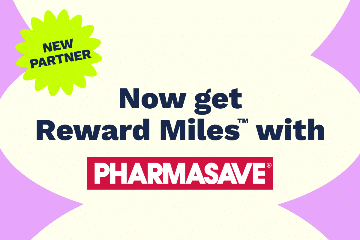 Get air miles now at pharmasave promo