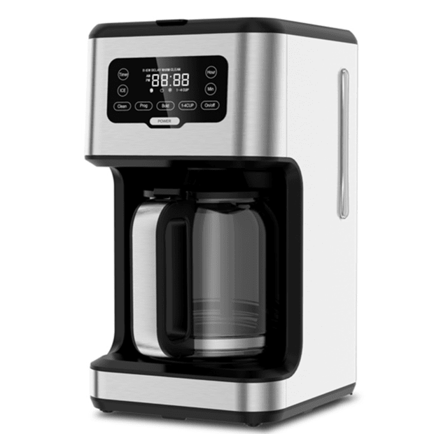 Salton® Stainless Steel 14-Cup Digital Touch Coffee Maker