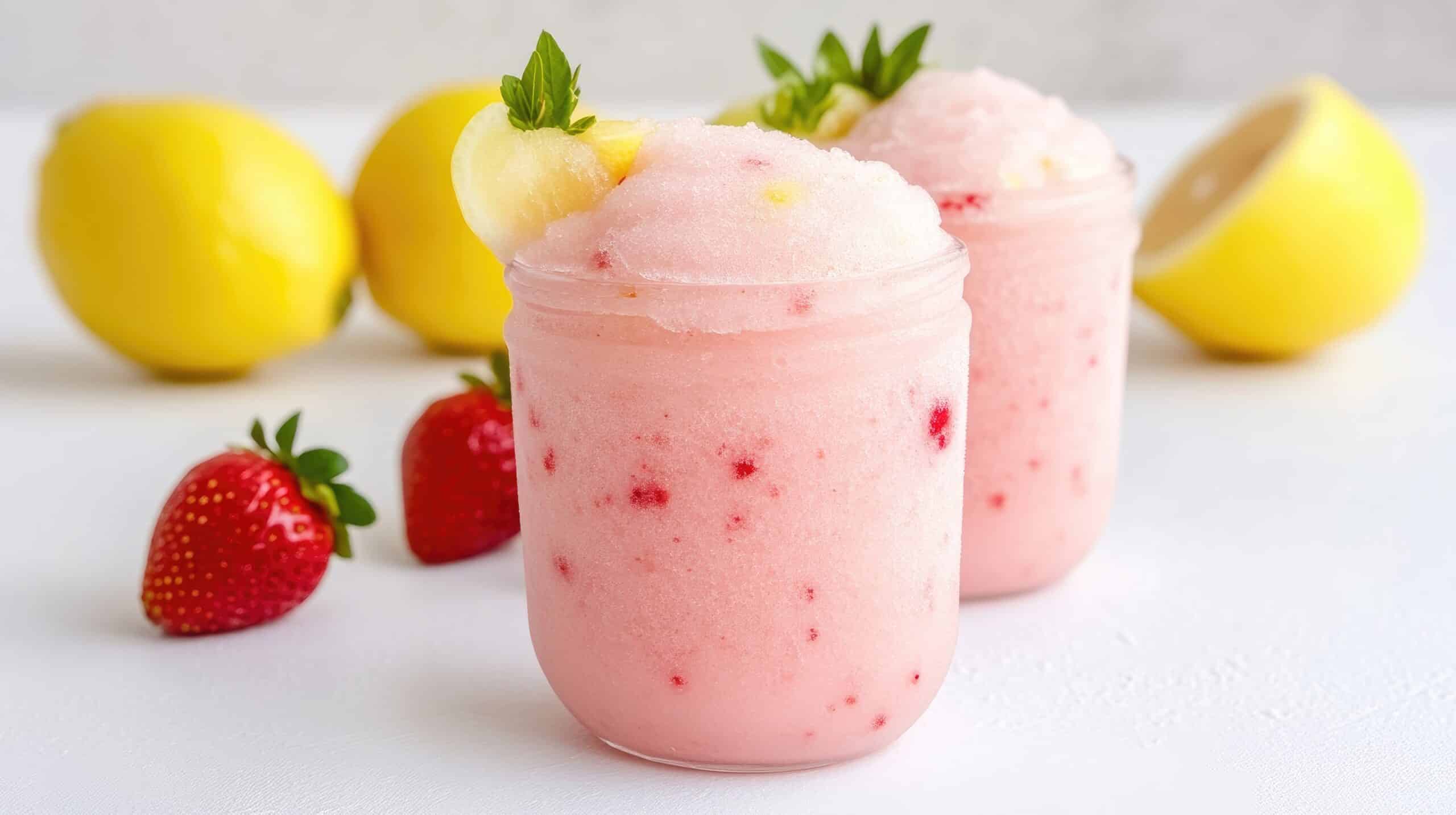 ninja creami strawberry sorbet