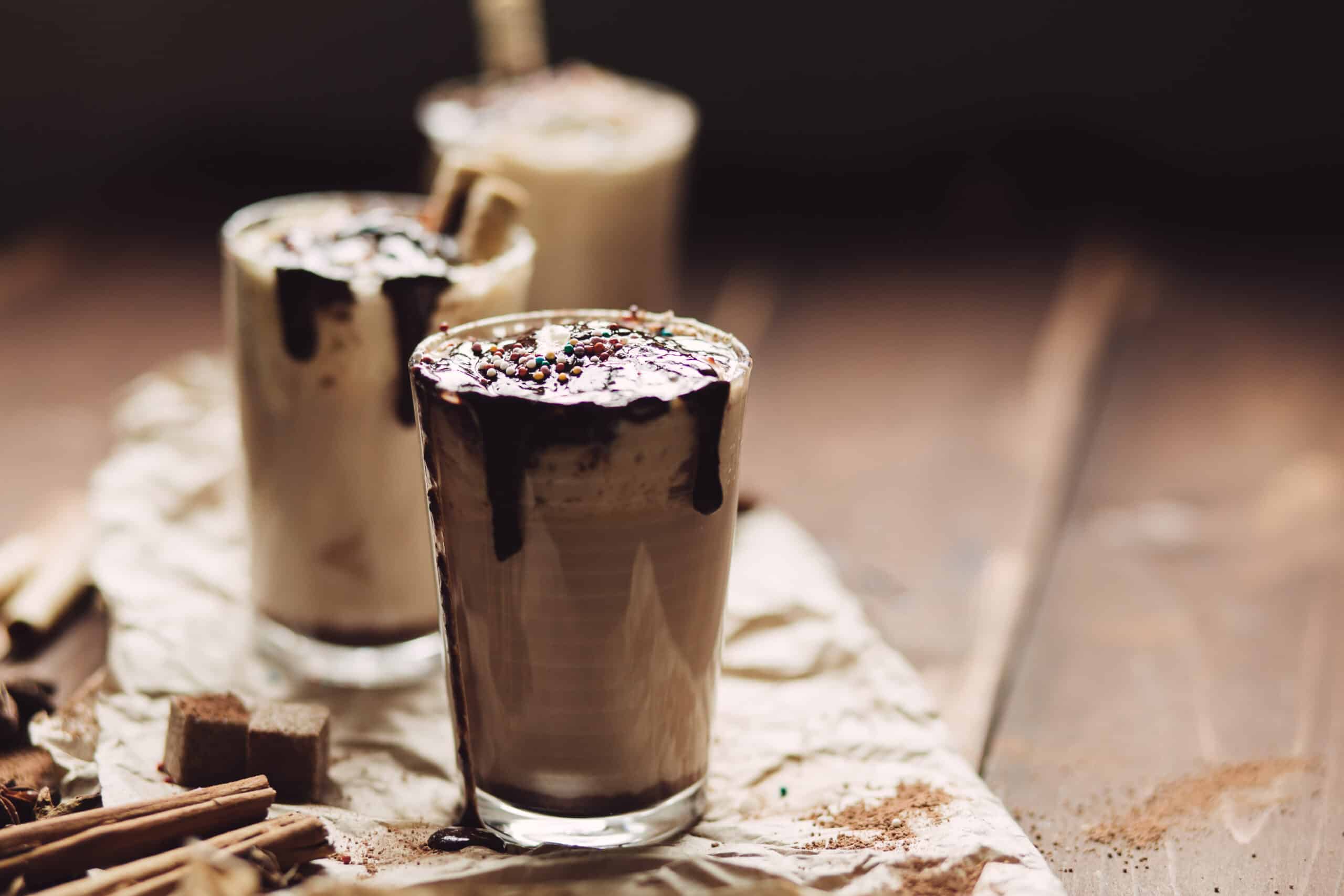 ninja creami thick chocolate milkshake
