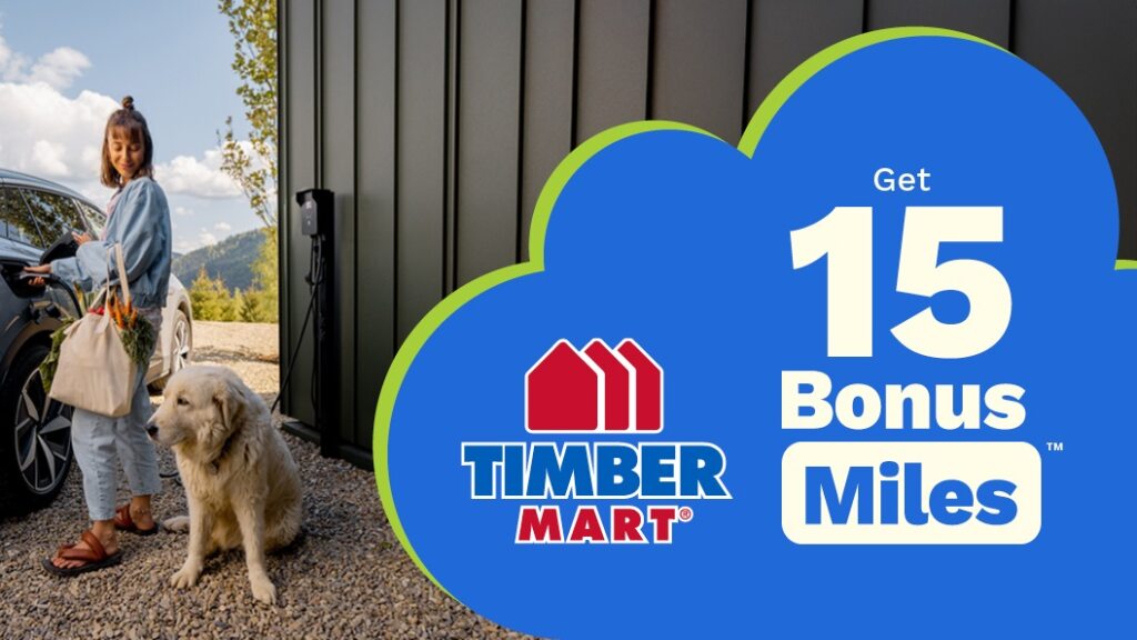 timber mart & air miles august promo flyer
