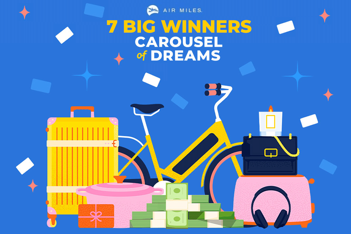 7 winners of carousel of dreams illustration